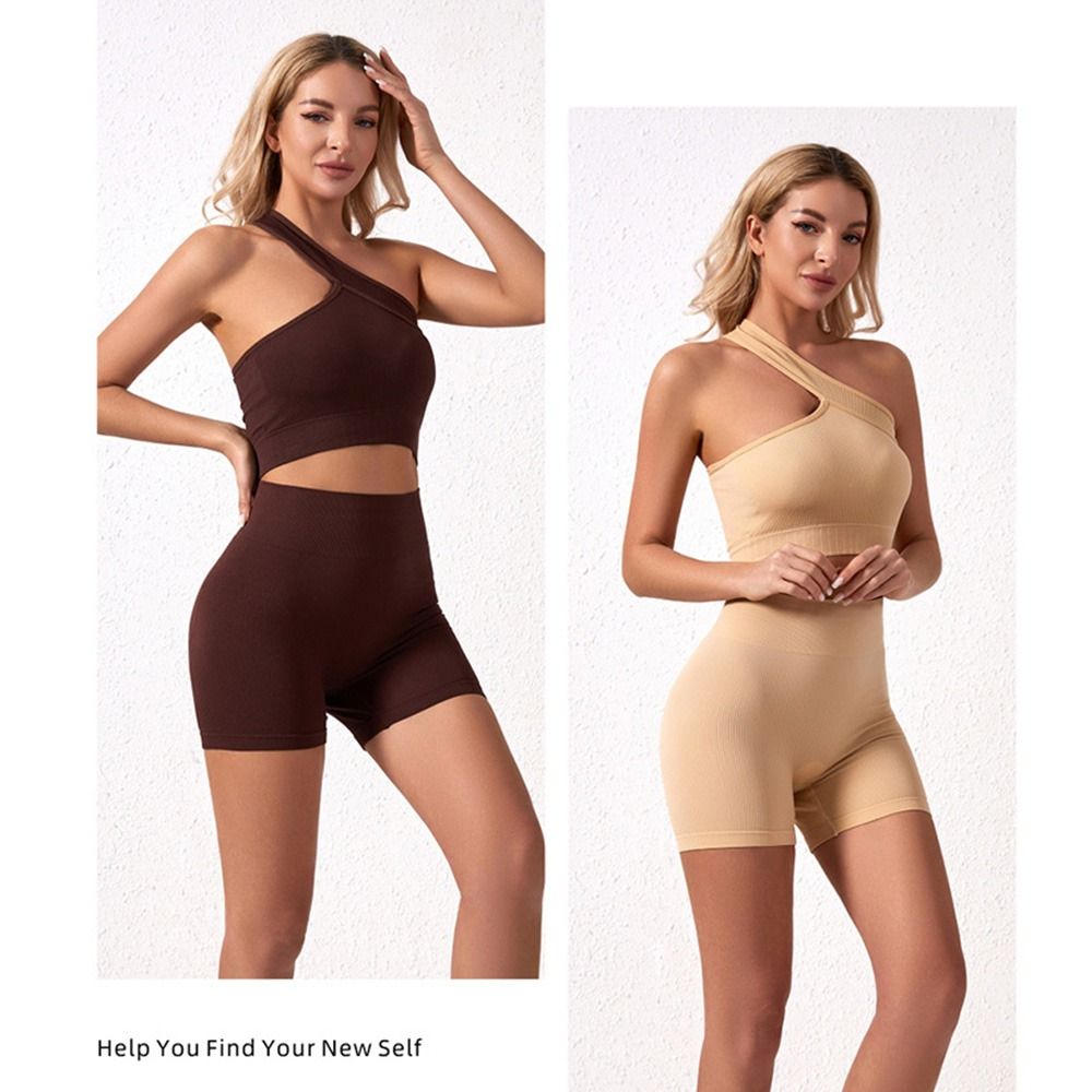 Seamless Ribbed Workout Tank Top - 2 шт. многоразовых бесшовных женских спортивных