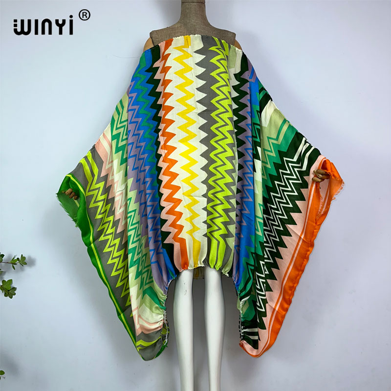 Boho Summer Beach Maxi Dress - WINYI Женские сексуальные платья макси с