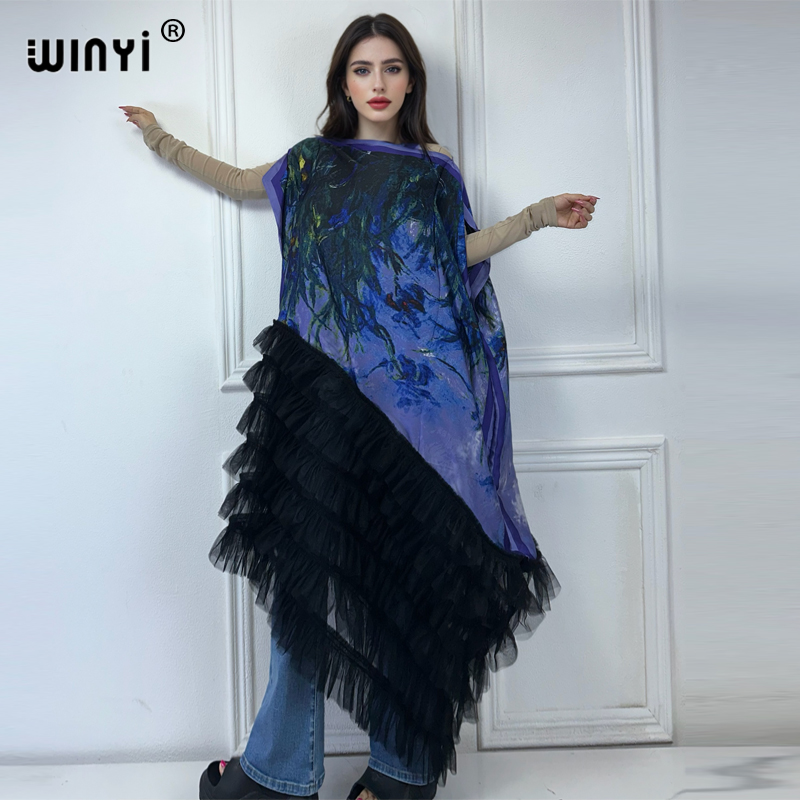 Boho Summer Beach Maxi Dress - WINYI Africa Clothing: Модное женское платье-кафтан