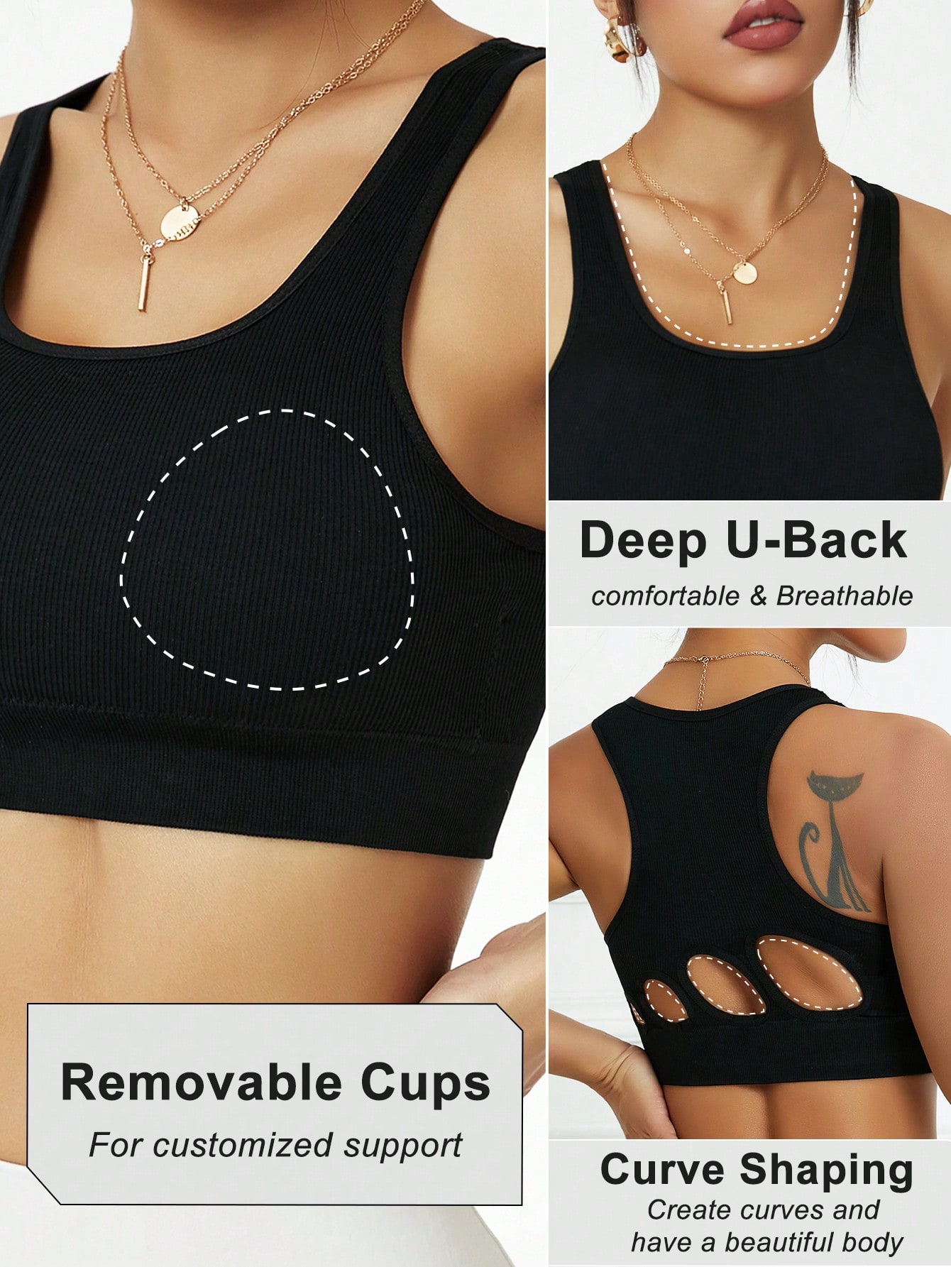 Женский бесшовный спортивный т – обзор и цена Seamless Ribbed Workout Tank Top