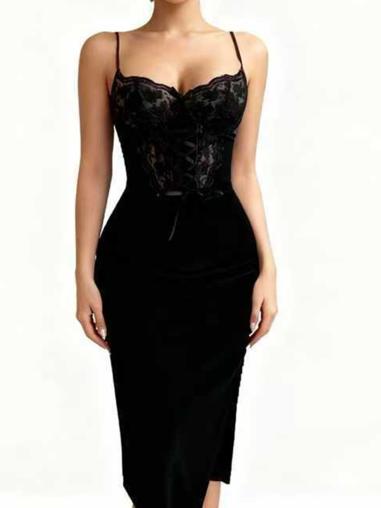 Сексуальное платье миди на бре – обзор и цена Sexy Mesh Sheer Bodycon Dress