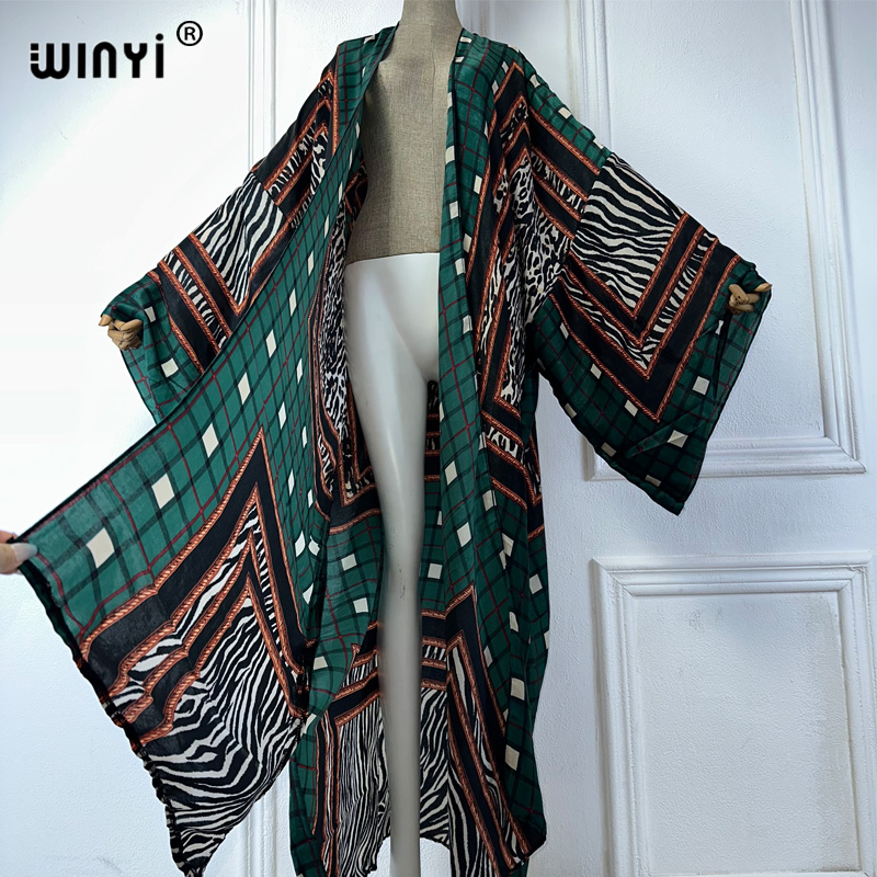 WINYI кимоно, сексуальное лето – обзор и цена Boho Summer Beach Maxi Dress