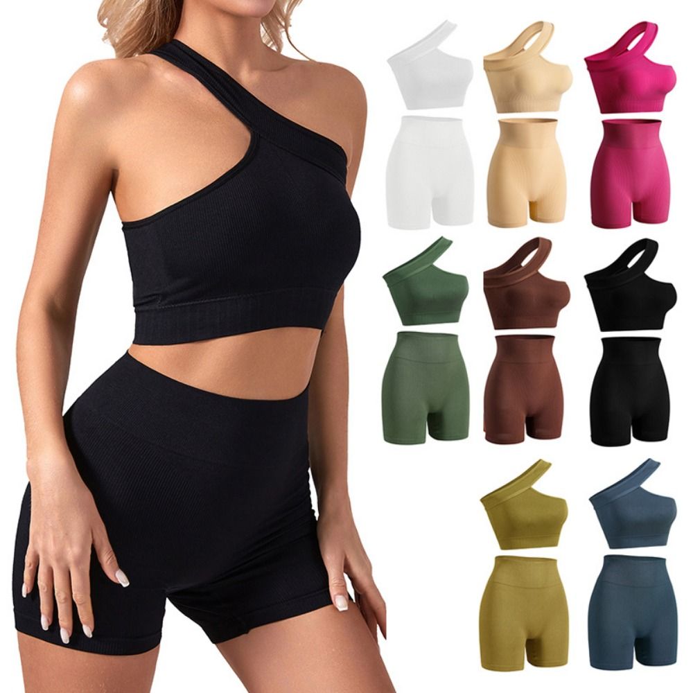 2 шт. повседневные бесшовные ж – обзор и цена Seamless Ribbed Workout Tank Top