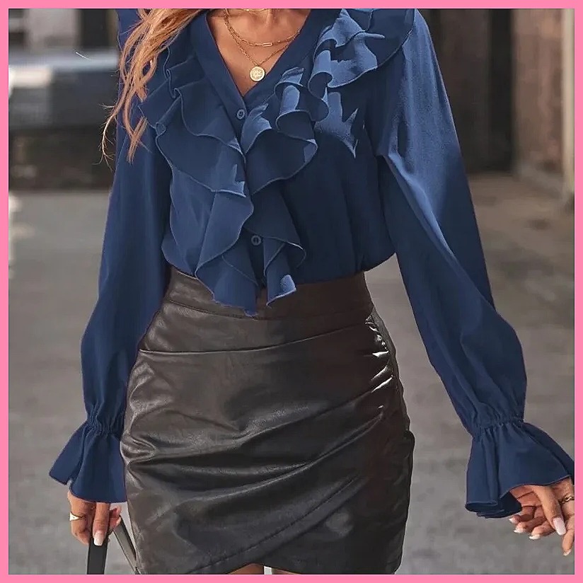 Модная женская блузка с V-обра – обзор и цена Blouses
