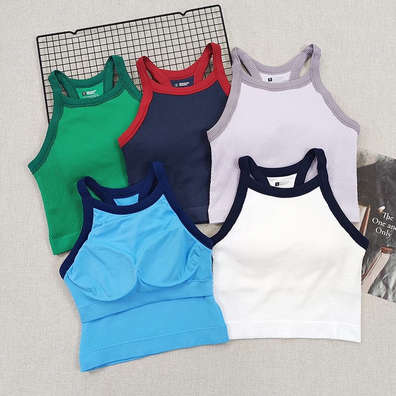 Женские комплекты для трениров – обзор и цена Seamless Ribbed Workout Tank Top