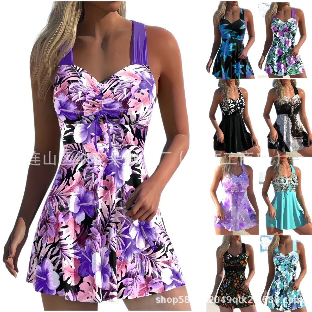 Женский танкини с цветочным пр – обзор и цена Tops