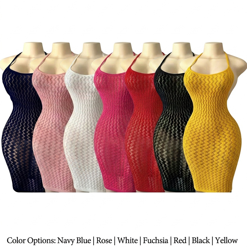Женское пляжное платье-накидка – обзор и цена Sexy Mesh Sheer Bodycon Dress