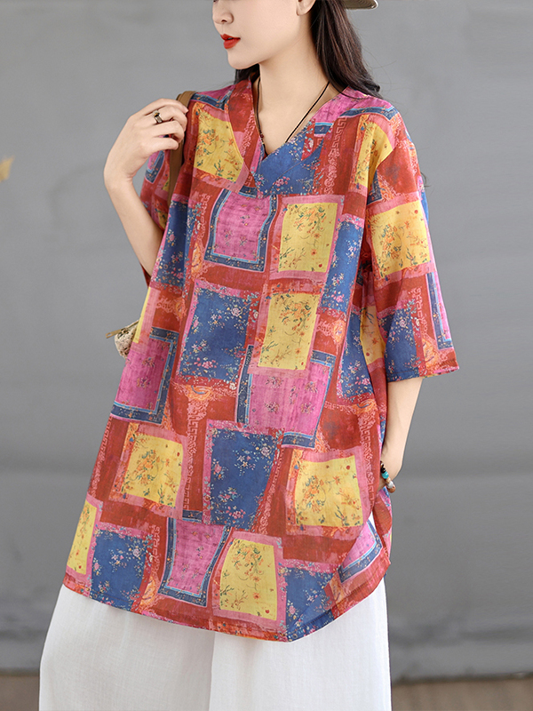 Повседневное льняное платье-ру – обзор и цена Casual Loose Linen Shirt Dress