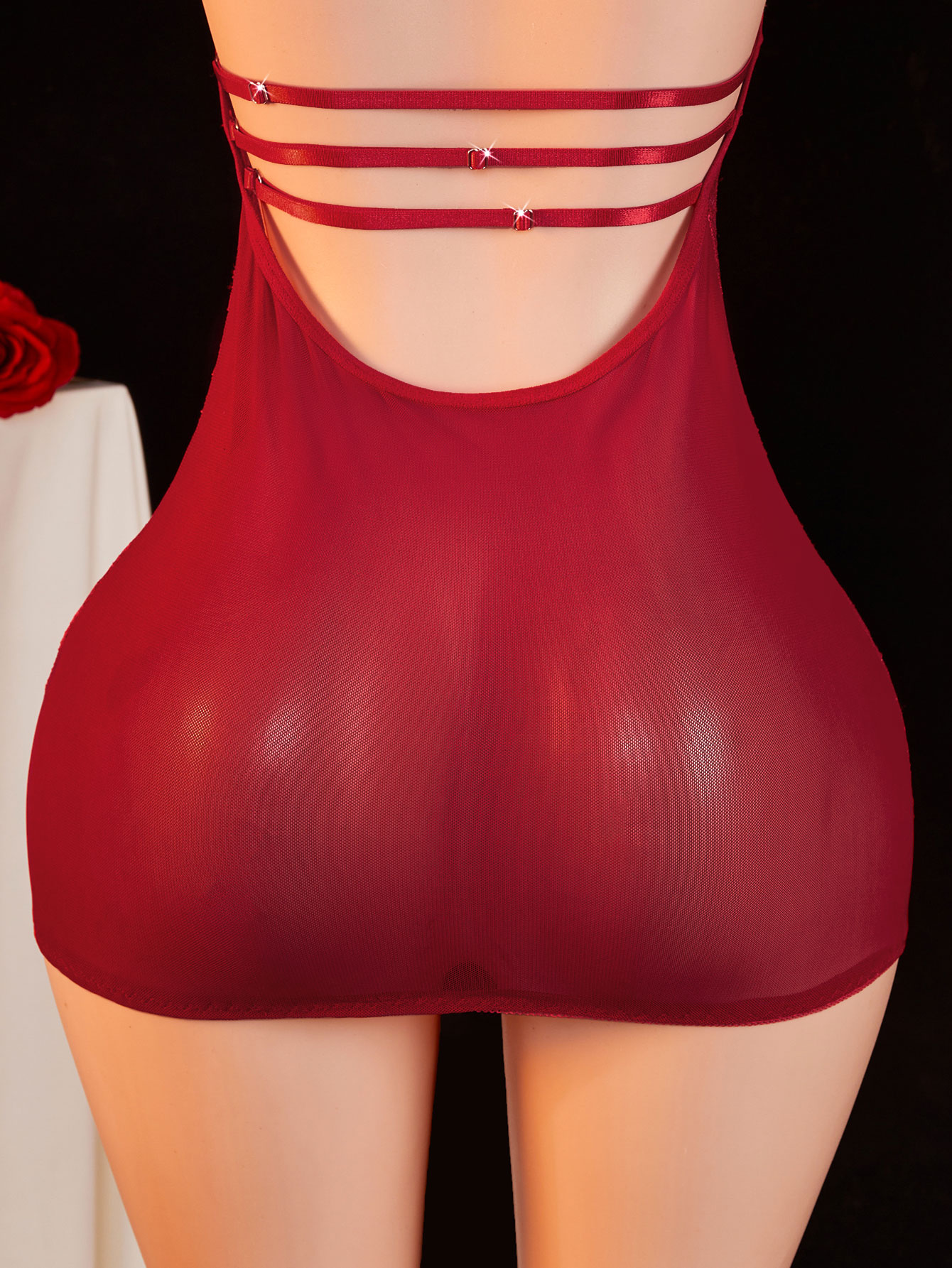 Прозрачное кружевное белье-бэб – обзор и цена Sexy Mesh Sheer Bodycon Dress