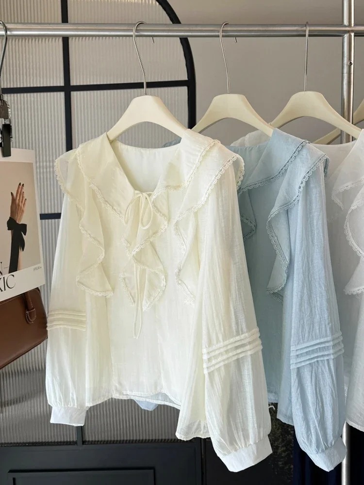 Французская блузка с V-образны – обзор и цена Blouses